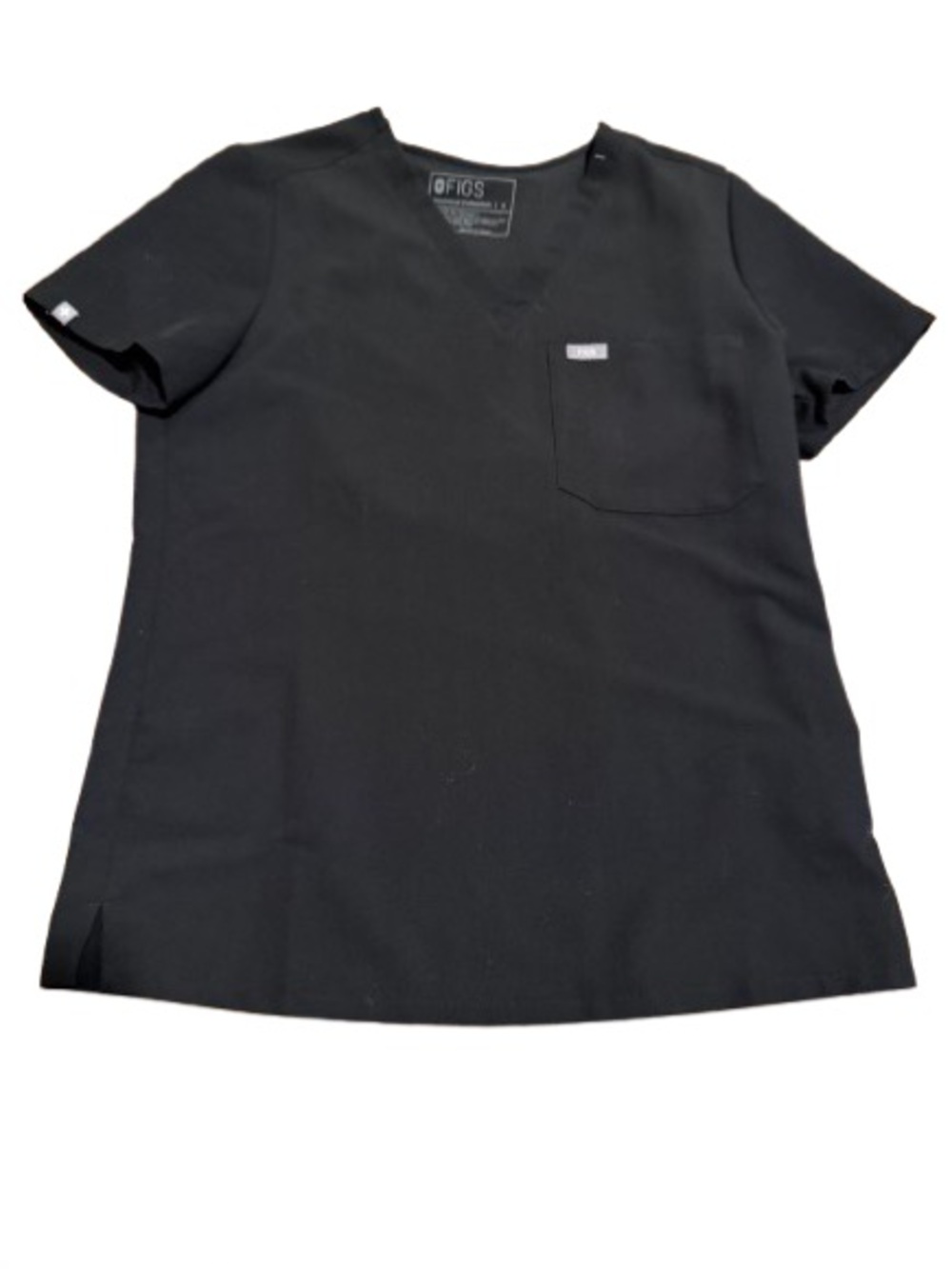 FIGS Women's Black Technical Collection Scrub Top and Bottom Set Size Small - Picture 12 of 16